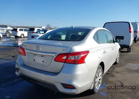 2018 Nissan Sentra Sv z USA, uszkodzony, nr VIN 3N1AB7AP3JY227647